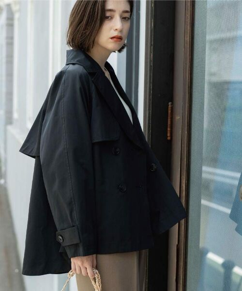 OPAQUE.CLIP / オペーク ドット クリップ トレンチコート | フレアミドルトレンチコート | 詳細12