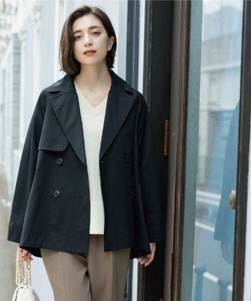 OPAQUE.CLIP / オペーク ドット クリップ トレンチコート | フレアミドルトレンチコート | 詳細13