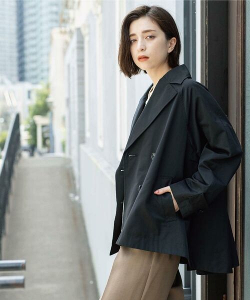 OPAQUE.CLIP / オペーク ドット クリップ トレンチコート | フレアミドルトレンチコート | 詳細14