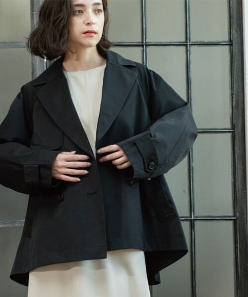 OPAQUE.CLIP / オペーク ドット クリップ トレンチコート | フレアミドルトレンチコート | 詳細15