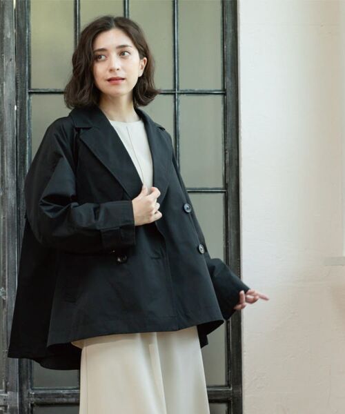 OPAQUE.CLIP / オペーク ドット クリップ トレンチコート | フレアミドルトレンチコート | 詳細17