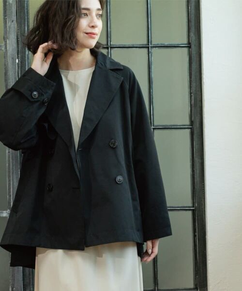 OPAQUE.CLIP / オペーク ドット クリップ トレンチコート | フレアミドルトレンチコート | 詳細18