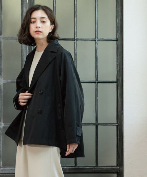 OPAQUE.CLIP / オペーク ドット クリップ トレンチコート | フレアミドルトレンチコート | 詳細19