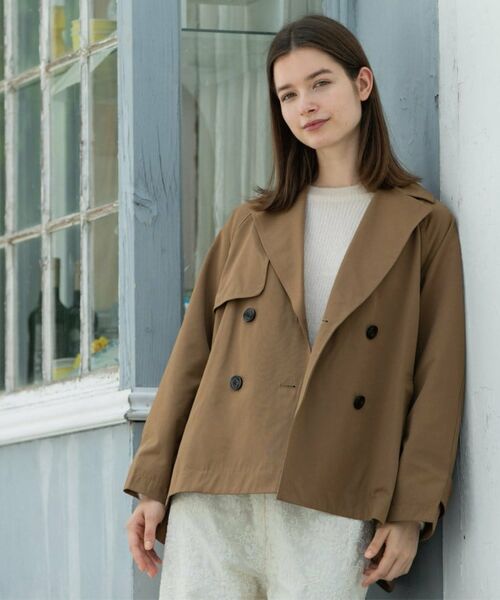 OPAQUE.CLIP / オペーク ドット クリップ トレンチコート | フレアミドルトレンチコート | 詳細2