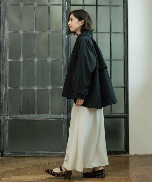 OPAQUE.CLIP / オペーク ドット クリップ トレンチコート | フレアミドルトレンチコート | 詳細22
