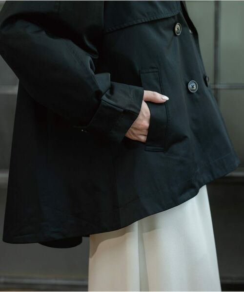 OPAQUE.CLIP / オペーク ドット クリップ トレンチコート | フレアミドルトレンチコート | 詳細27