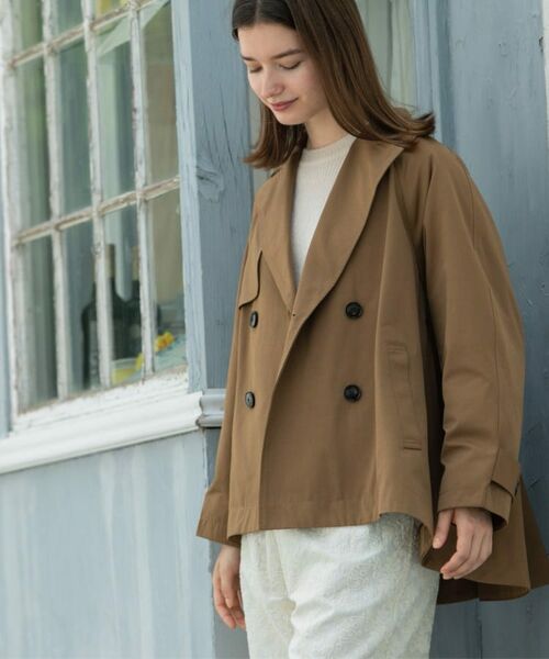 OPAQUE.CLIP / オペーク ドット クリップ トレンチコート | フレアミドルトレンチコート | 詳細4