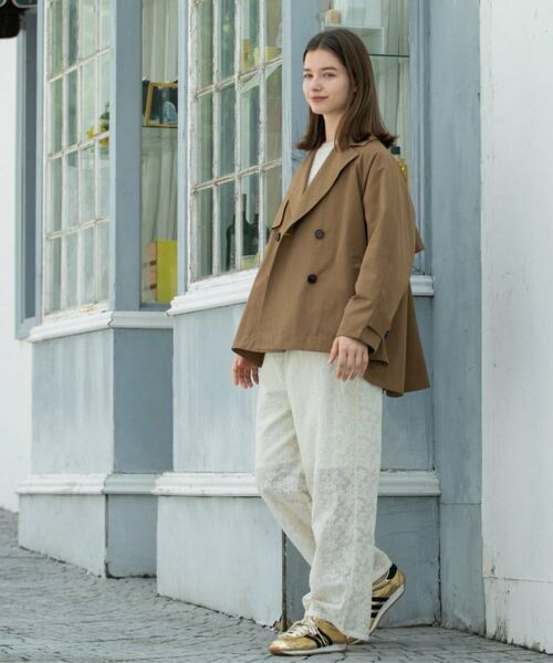 OPAQUE.CLIP / オペーク ドット クリップ トレンチコート | フレアミドルトレンチコート | 詳細7