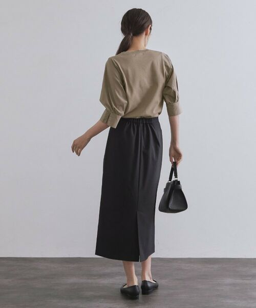 OPAQUE.CLIP / オペーク ドット クリップ ニット・セーター | ドッキングスリーブニット【洗濯機洗い可/抗ピル】 | 詳細11