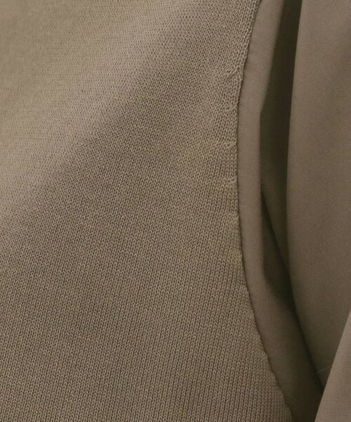 OPAQUE.CLIP / オペーク ドット クリップ ニット・セーター | ドッキングスリーブニット【洗濯機洗い可/抗ピル】 | 詳細12