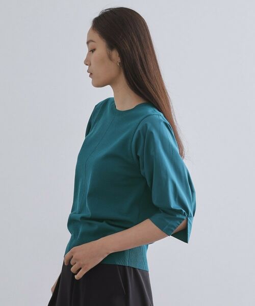 OPAQUE.CLIP / オペーク ドット クリップ ニット・セーター | ドッキングスリーブニット【洗濯機洗い可/抗ピル】 | 詳細18