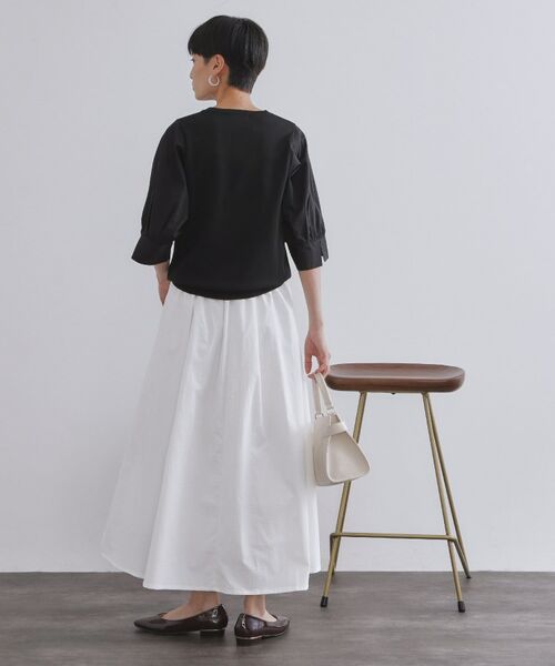 OPAQUE.CLIP / オペーク ドット クリップ ニット・セーター | ドッキングスリーブニット【洗濯機洗い可/抗ピル】 | 詳細7