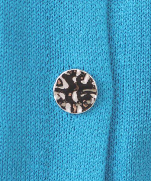 OPAQUE.CLIP / オペーク ドット クリップ ベスト | 変形ブロンズボタンニットベスト【洗濯機洗い可】 | 詳細19