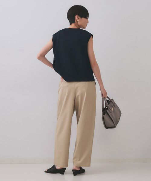 OPAQUE.CLIP / オペーク ドット クリップ ベスト | 変形ブロンズボタンニットベスト【洗濯機洗い可】 | 詳細7