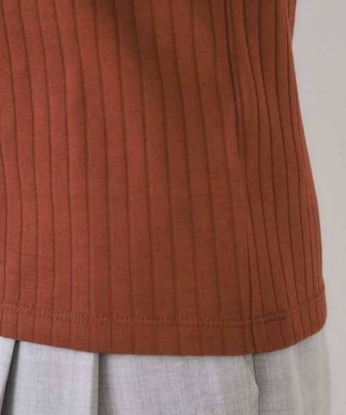 OPAQUE.CLIP / オペーク ドット クリップ カットソー | 汗染み防止 ボートネックリブカットソー【洗濯機洗い可/抗ピル】 | 詳細22