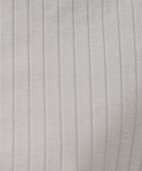 OPAQUE.CLIP / オペーク ドット クリップ カットソー | 汗染み防止 ボートネックリブカットソー【洗濯機洗い可/抗ピル】 | 詳細4