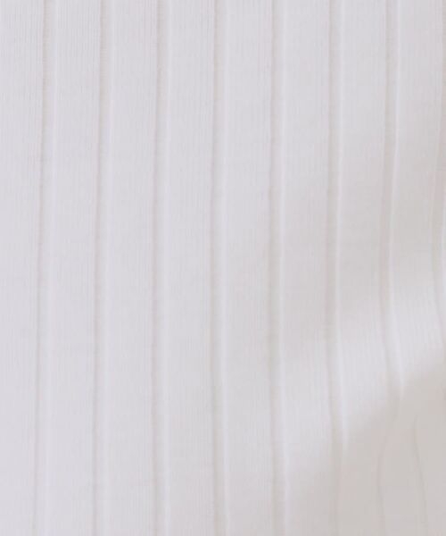 OPAQUE.CLIP / オペーク ドット クリップ カットソー | 汗染み防止 ボートネックリブカットソー【洗濯機洗い可/抗ピル】 | 詳細8