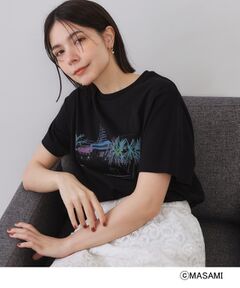 OPAQUE.CLIP / オペーク ドット クリップ Tシャツ | 風景イラストプリントTシャツ
