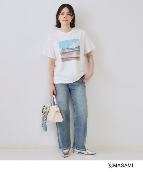 OPAQUE.CLIP / オペーク ドット クリップ Tシャツ | 風景イラストプリントTシャツ | 詳細10