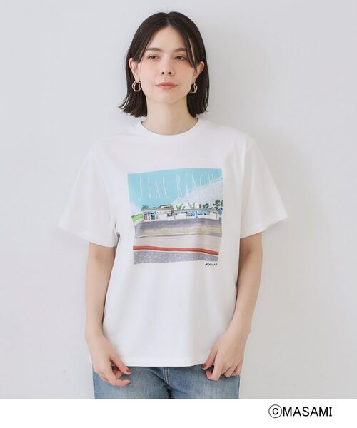 OPAQUE.CLIP / オペーク ドット クリップ Tシャツ | 風景イラストプリントTシャツ | 詳細13