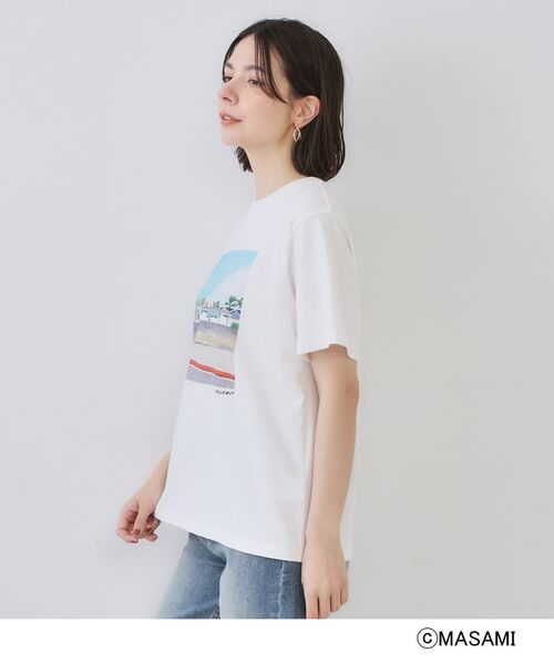 OPAQUE.CLIP / オペーク ドット クリップ Tシャツ | 風景イラストプリントTシャツ | 詳細14