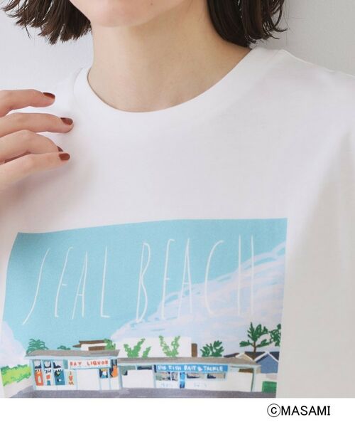 OPAQUE.CLIP / オペーク ドット クリップ Tシャツ | 風景イラストプリントTシャツ | 詳細16