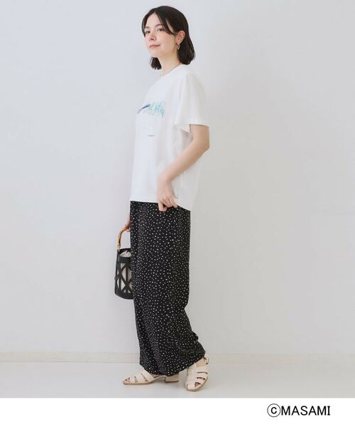 OPAQUE.CLIP / オペーク ドット クリップ Tシャツ | 風景イラストプリントTシャツ | 詳細3