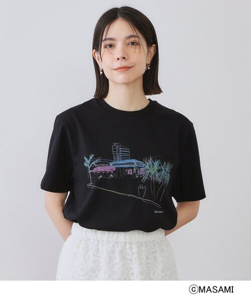 OPAQUE.CLIP / オペーク ドット クリップ Tシャツ | 風景イラストプリントTシャツ | 詳細5