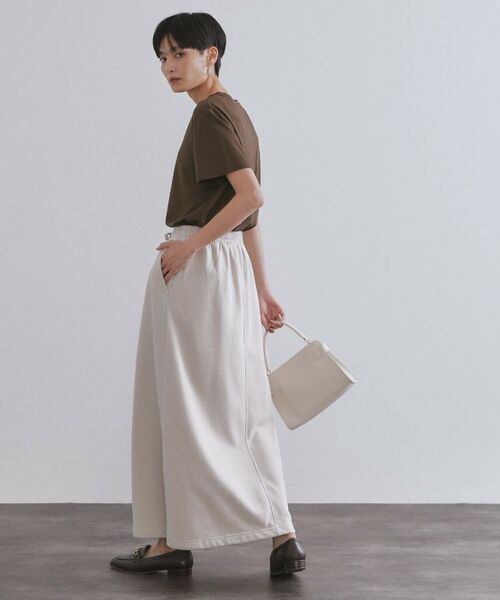 OPAQUE.CLIP / オペーク ドット クリップ Tシャツ | メタリック刺繍ロゴTシャツ【接触冷感/洗濯機洗い可】 | 詳細11