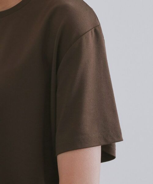 OPAQUE.CLIP / オペーク ドット クリップ Tシャツ | メタリック刺繍ロゴTシャツ【接触冷感/洗濯機洗い可】 | 詳細17