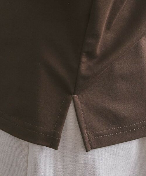 OPAQUE.CLIP / オペーク ドット クリップ Tシャツ | メタリック刺繍ロゴTシャツ【接触冷感/洗濯機洗い可】 | 詳細18