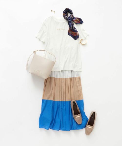 OPAQUE.CLIP / オペーク ドット クリップ Tシャツ | メタリック刺繍ロゴTシャツ【接触冷感/洗濯機洗い可】 | 詳細19