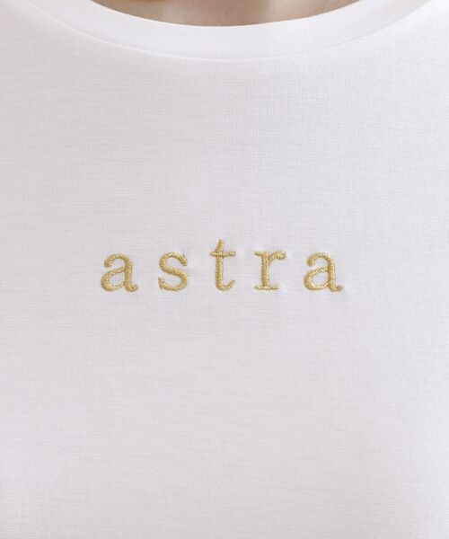 OPAQUE.CLIP / オペーク ドット クリップ Tシャツ | メタリック刺繍ロゴTシャツ【接触冷感/洗濯機洗い可】 | 詳細4