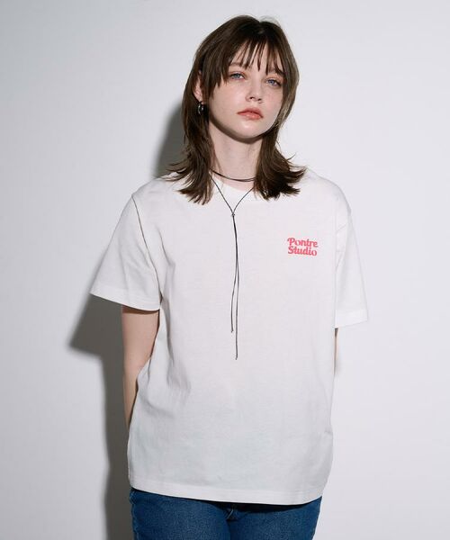 OPAQUE.CLIP / オペーク ドット クリップ Tシャツ | 【Pontre Studio／ポンレストゥディオ】別注グラフィックTシャツ | 詳細1