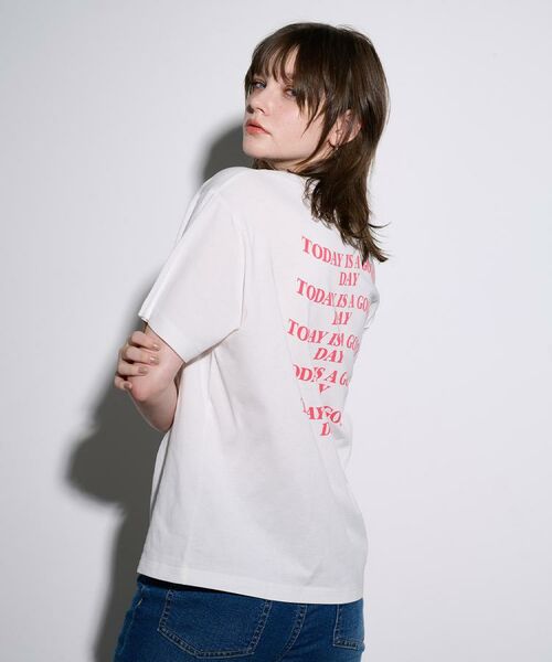 OPAQUE.CLIP / オペーク ドット クリップ Tシャツ | 【Pontre Studio／ポンレストゥディオ】別注グラフィックTシャツ | 詳細2