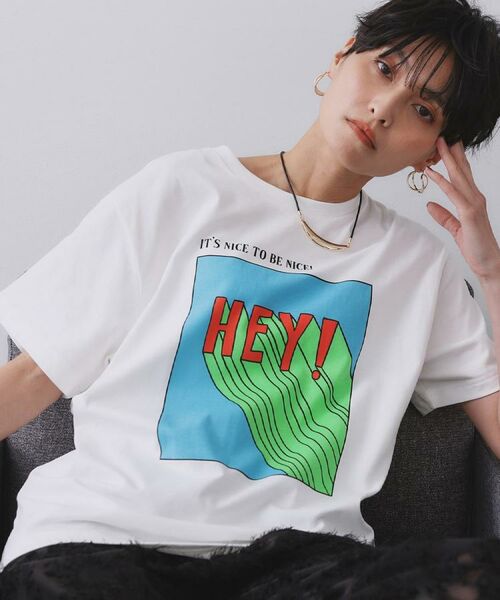 OPAQUE.CLIP / オペーク ドット クリップ Tシャツ | 【Pontre Studio／ポンレストゥディオ】別注グラフィックTシャツ | 詳細3