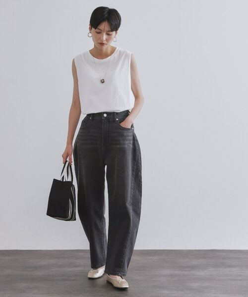 OPAQUE.CLIP / オペーク ドット クリップ カットソー | 《CanCam掲載》ツインセット/フリルキャミビスチェ×フレンチスリーブカットソー【洗濯機洗い可】 | 詳細11