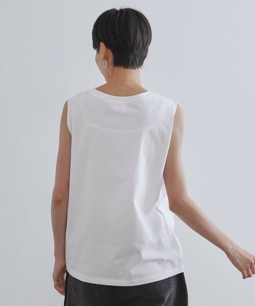 OPAQUE.CLIP / オペーク ドット クリップ カットソー | 《CanCam掲載》ツインセット/フリルキャミビスチェ×フレンチスリーブカットソー【洗濯機洗い可】 | 詳細18