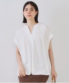 OPAQUE.CLIP / オペーク ドット クリップ カットソー | スキッパーフレアカットソー【接触冷感/洗濯機洗い可】