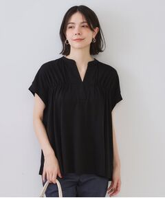 OPAQUE.CLIP / オペーク ドット クリップ カットソー | スキッパーフレアカットソー【接触冷感/洗濯機洗い可】