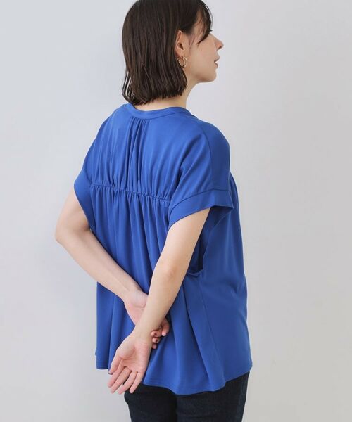 OPAQUE.CLIP / オペーク ドット クリップ カットソー | スキッパーフレアカットソー【接触冷感/洗濯機洗い可】 | 詳細13