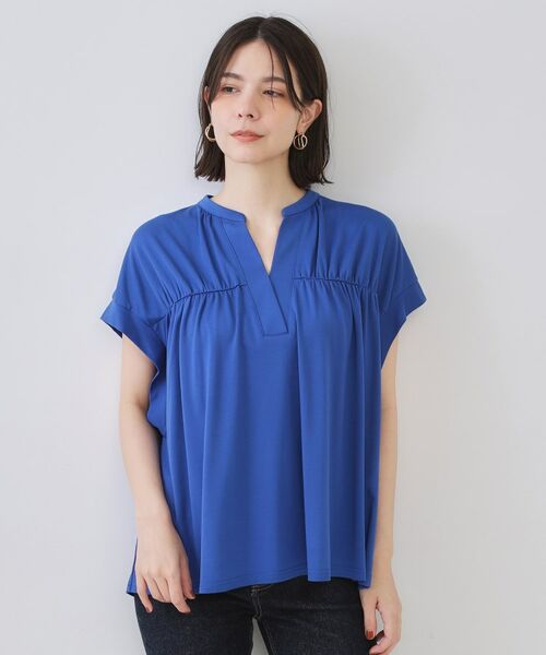 OPAQUE.CLIP / オペーク ドット クリップ カットソー | スキッパーフレアカットソー【接触冷感/洗濯機洗い可】 | 詳細17