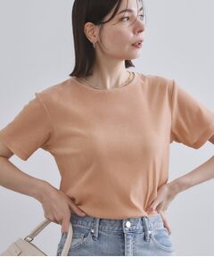 OPAQUE.CLIP / オペーク ドット クリップ カットソー | フロッキーチュールTシャツ【洗濯機洗い可】