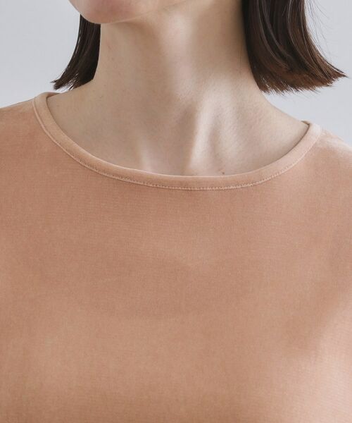 OPAQUE.CLIP / オペーク ドット クリップ カットソー | フロッキーチュールTシャツ【洗濯機洗い可】 | 詳細19