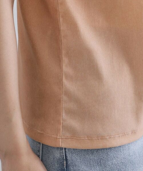 OPAQUE.CLIP / オペーク ドット クリップ カットソー | フロッキーチュールTシャツ【洗濯機洗い可】 | 詳細21