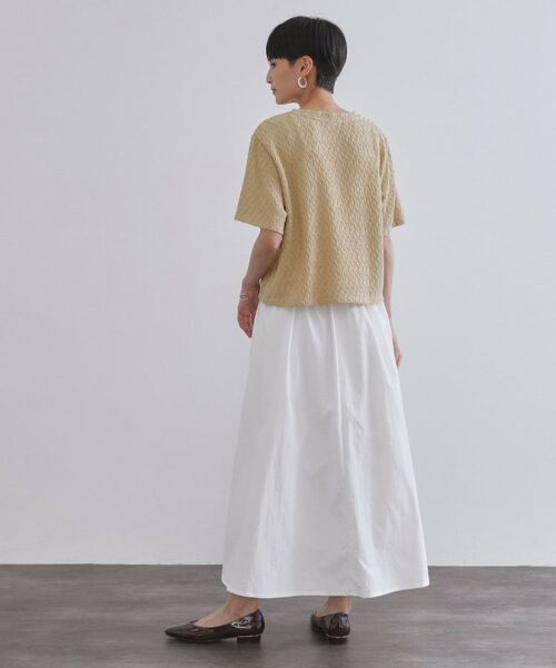 OPAQUE.CLIP / オペーク ドット クリップ カットソー | ふくれジャカードトップス【洗濯機洗い可】 | 詳細15