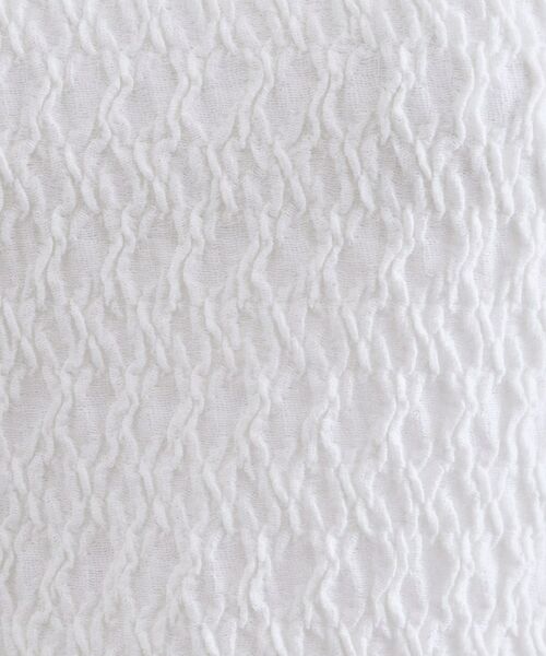 OPAQUE.CLIP / オペーク ドット クリップ カットソー | ふくれジャカードトップス【洗濯機洗い可】 | 詳細4