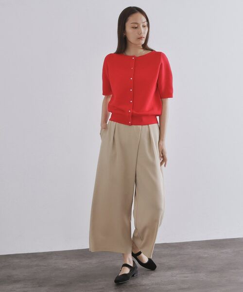 OPAQUE.CLIP / オペーク ドット クリップ カーディガン・ボレロ | ガーダーニットカーディガン【UVケア/洗濯機洗い可】 | 詳細10