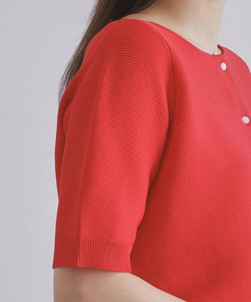 OPAQUE.CLIP / オペーク ドット クリップ カーディガン・ボレロ | ガーダーニットカーディガン【UVケア/洗濯機洗い可】 | 詳細17