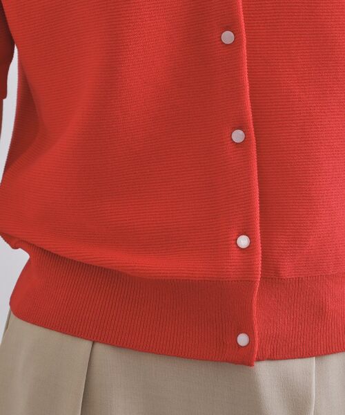 OPAQUE.CLIP / オペーク ドット クリップ カーディガン・ボレロ | ガーダーニットカーディガン【UVケア/洗濯機洗い可】 | 詳細18